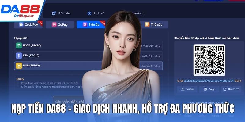 Nạp tiền DA88